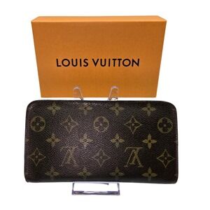 Louis Vuitton Monogram Canvas Zippy Wallet